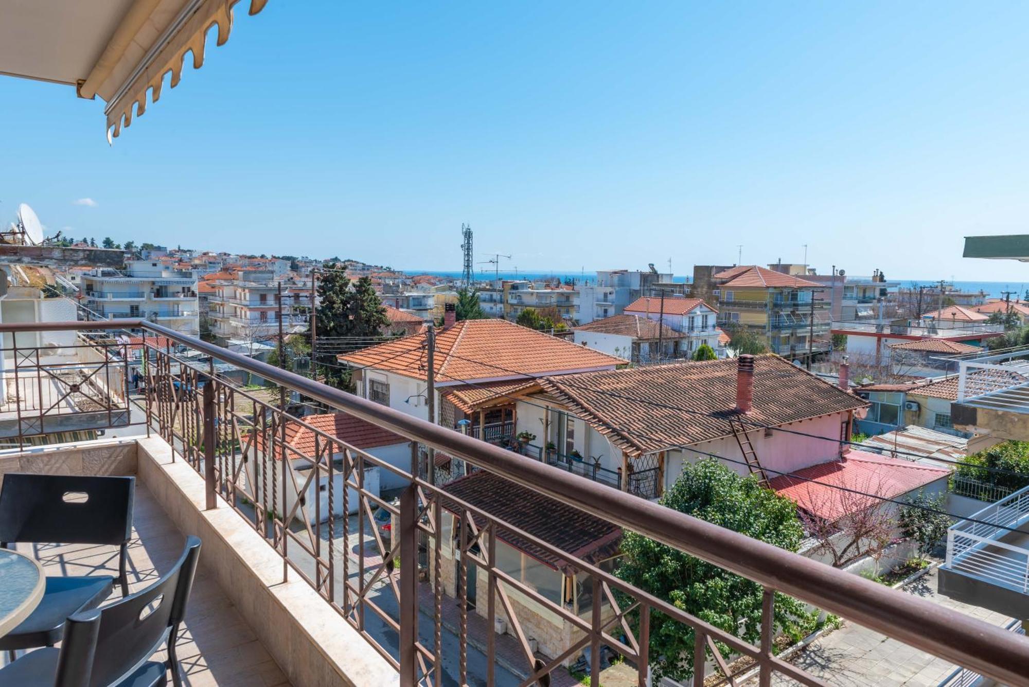 Infinity Stars Sea View Apartment Nea Kallikrateia Екстериор снимка